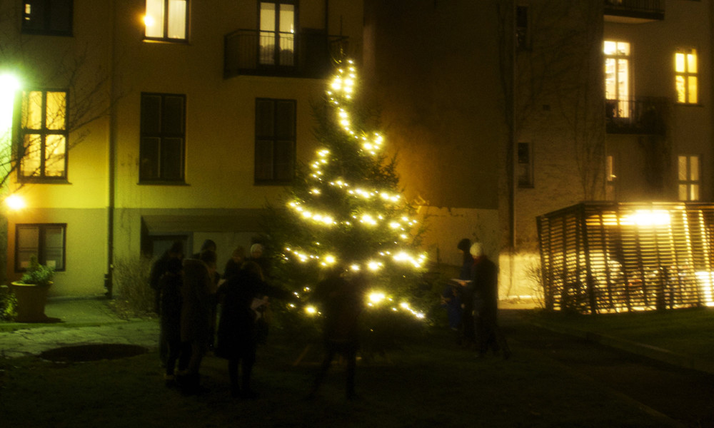 Tenning av juletreet i Meyerhagen torsdag 1.12 kl. 18.00